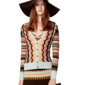 Missoni x Target chevron stripes cardigan XL
